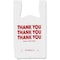 Cosco Thank You Plastic Bags, .55 Mil, 11"x22", 250/BX, White 250PK COS063036 - alternate 1